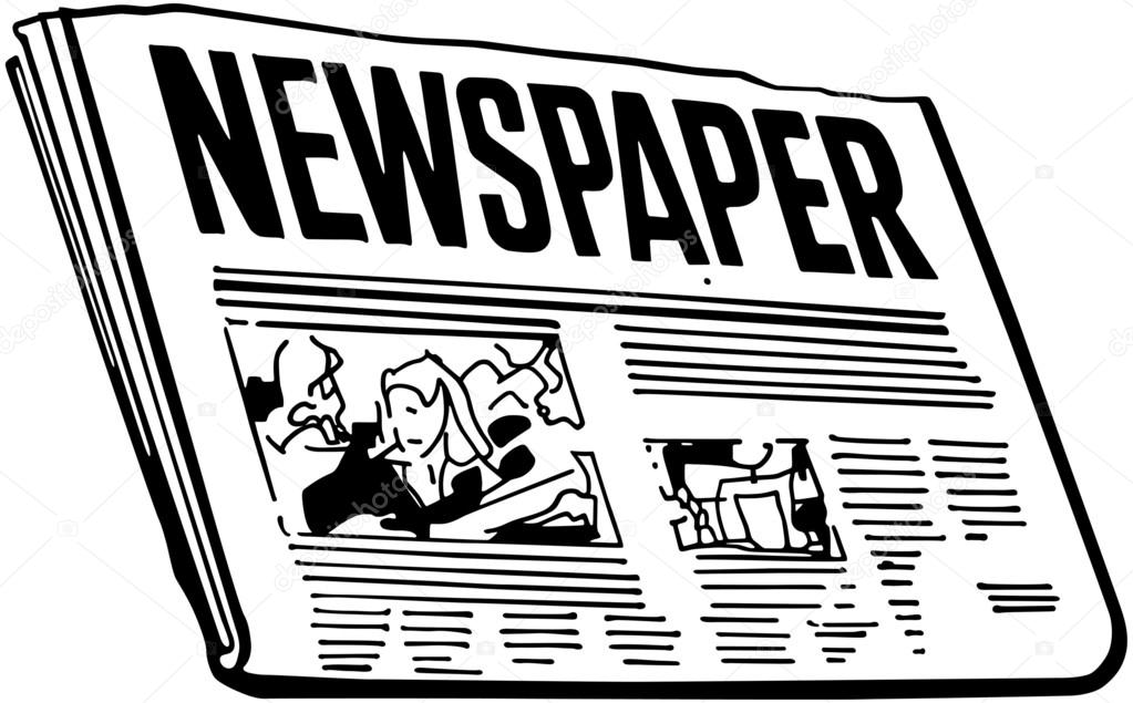 Newspaper Animation Clip Art