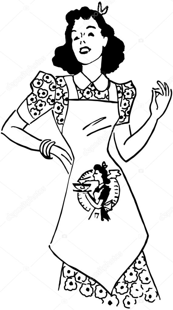 Lady With Apron