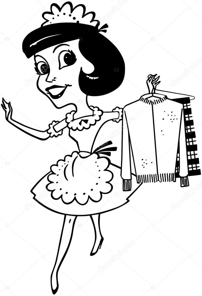 Maid With Clean Clothes