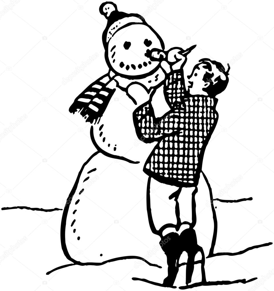 Making A Snowman