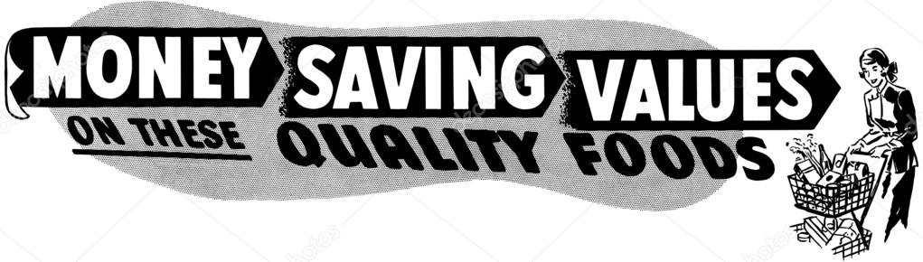 Money Saving Values