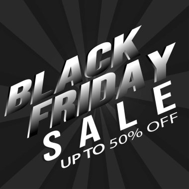 Parlak Balonlar, kırmızı, pembe, altın ve kurdeleli Kara Cuma Posteri, modern tarzda son özel bayram tanıtımı.