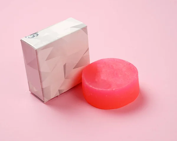 Box Beauty Soap Your Design Mock Easily Give Your Brand — Stock Photo, Image