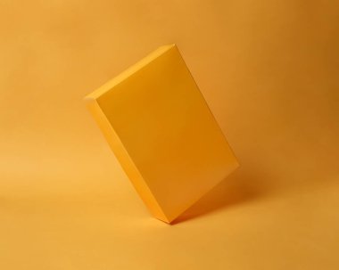 Arka plan ile aynı renge sahip dikdörtgen bir nesne. Tek yönlü ışıklandırmayla, fotoğrafları hatırlanabilir ve minimalist yapıyor. Renk oyunu modellemesi.