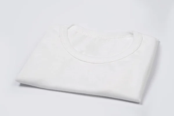 Baby Shirt Plain White Made Soft Cotton Fabric Adds Comfort — Stock Photo, Image