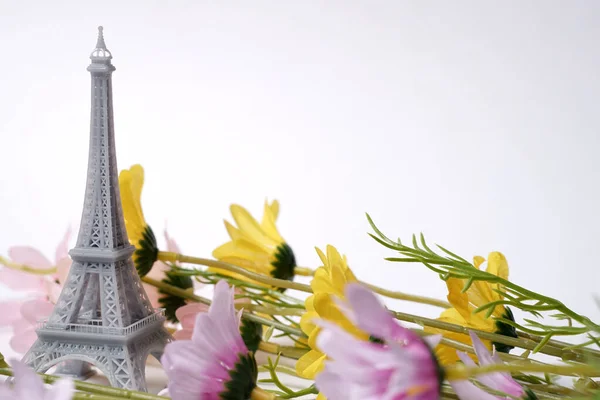 Miniature Eiffel Tower Made Using Printing Machine Eiffel Tower Monument — Stock Photo, Image