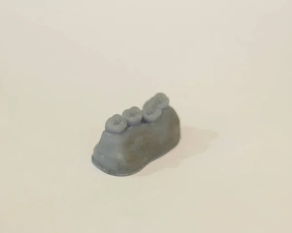 Roteador Cnc Forma Engrenagem Design Feito Plástico Dentes Miniatura São — Fotografia de Stock