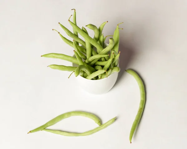 Garbanzos Frescos Los Garbanzos Tienen Buen Contenido Nutricional Para Aumentar —  Fotos de Stock