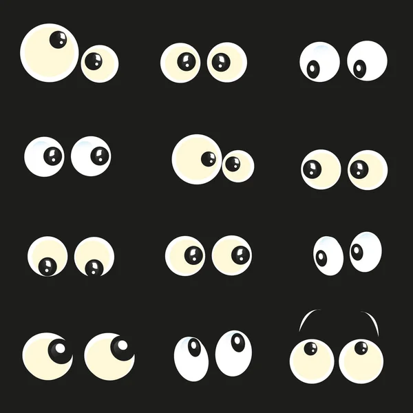 Glowing in the dark eyes vector background Stock Vector Image by ©gulsengunel 56605103