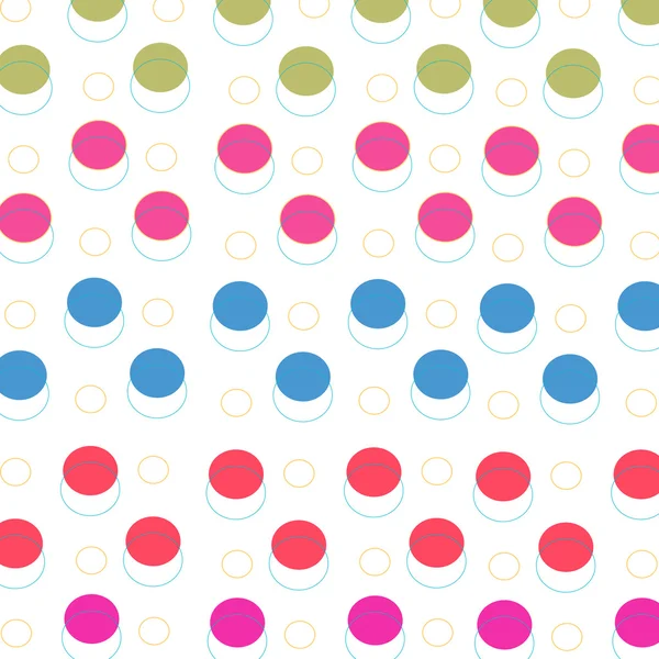 Dots seamless pattern vector background — Stock Vector