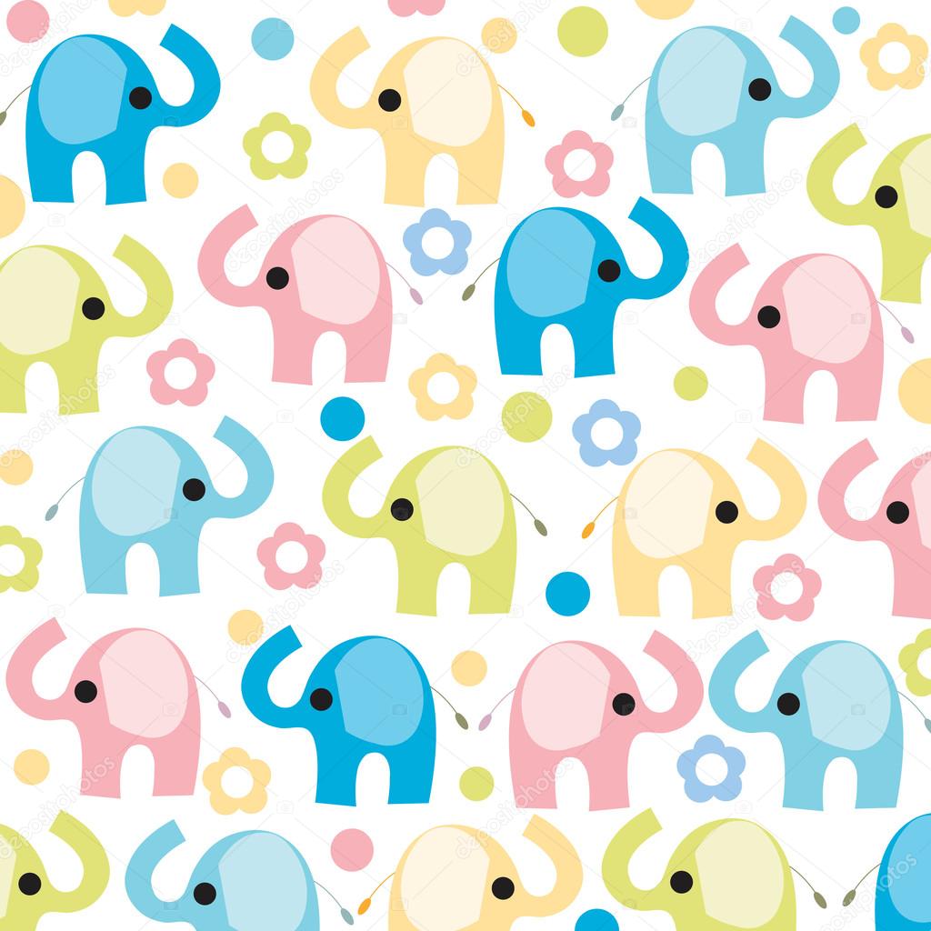 Colorful elephant with flowers vector wallpaper Stock Vector Image by ©gulsengunel #58676317 Colorful elephant with flowers vector wallpaper Stock Vector Image by ©gulsengunel #58676317