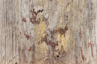 Eski kahverengi boyalı ahşap bir yüzey. Doku, Yakın plan, Arkaplan