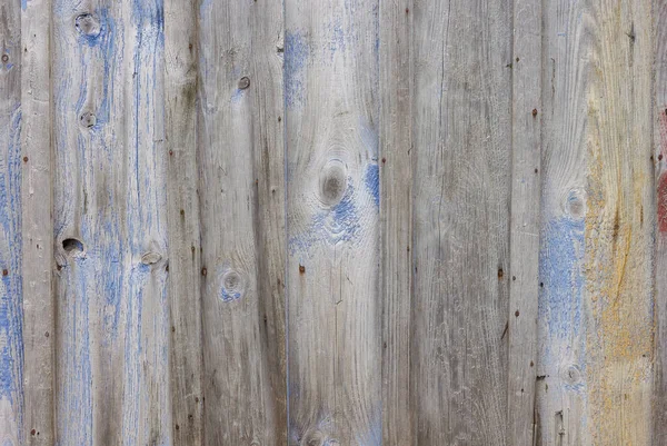 Superficie Legno Con Vecchia Vernice Blu Vecchio Muro Legno Grunge — Foto Stock