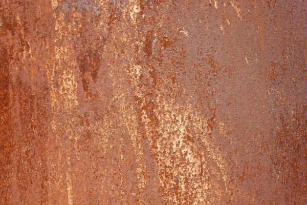 铁锈的结构 金属表面 后续行动 — 图库照片