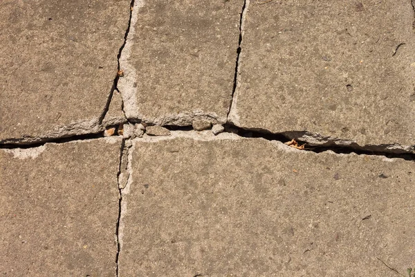 Crack in concrete slab. Background