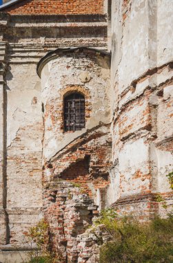 Olyka 'daki Eski Katolik Kilisesi manzarası