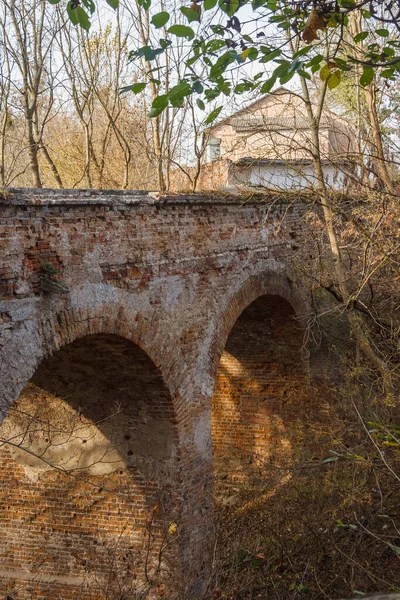 Zicht Het Renaissance Viaduct Oekraïne — Stockfoto