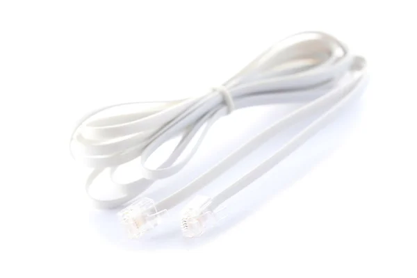 Ethernet Cable on a White Background — Stock Photo, Image