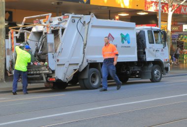 Çöp toplama işçiler