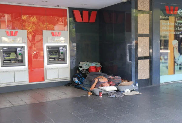 Homeless people Australia — Stock Photo, Image