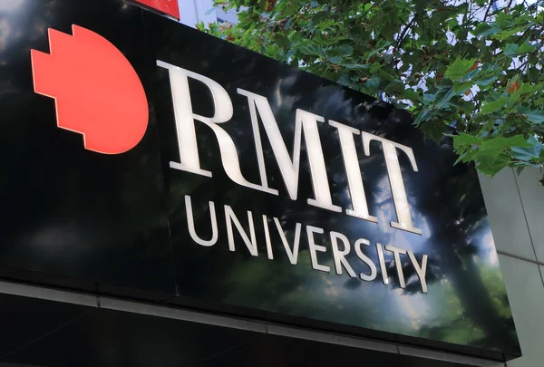 RMIT Egyetem Melbourne Ausztrália — Stock Fotó