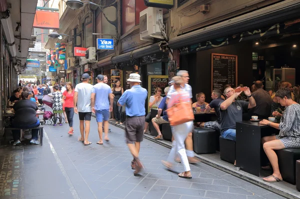 Melbourne café restaurang Australien — Stockfoto