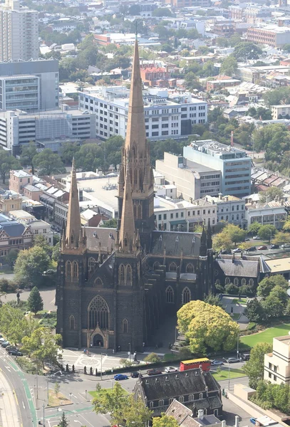 St Patricks Cathedral Melbourne church Australia — Stock Photo, Image