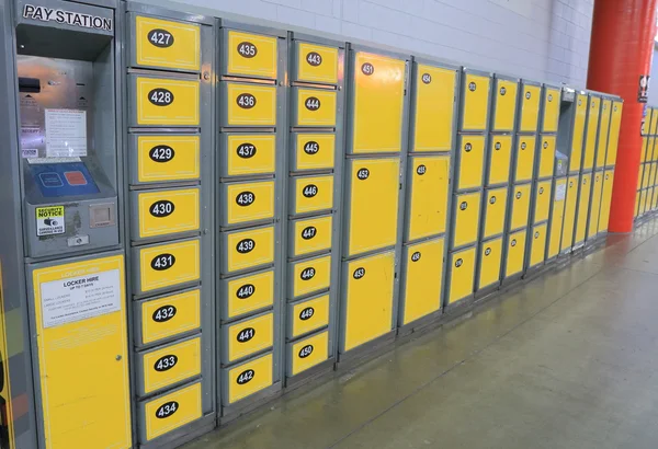 Coin Locker Melbourne — Stock Photo, Image