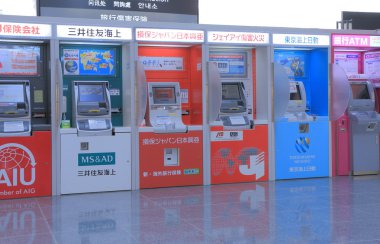 ATM cach makine Japonya