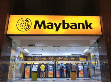 Maybank ATM Kuala Lumpur clipart