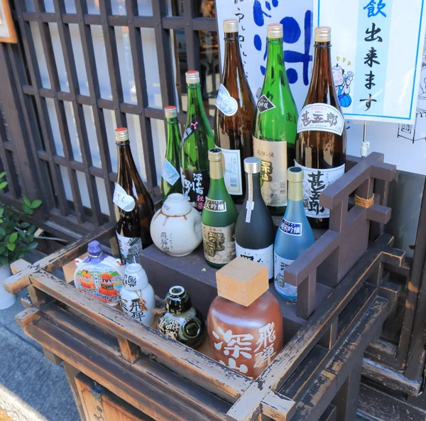 日本清酒 — 图库照片