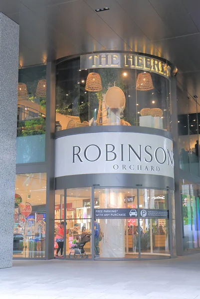 Robinsons ulicy Orchard Singapore — Zdjęcie stockowe