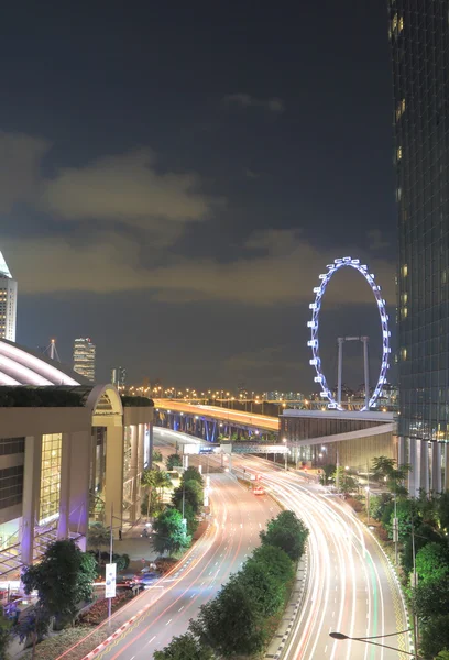 シンガポールの交通、シンガポール ・ フライヤー — ストック写真