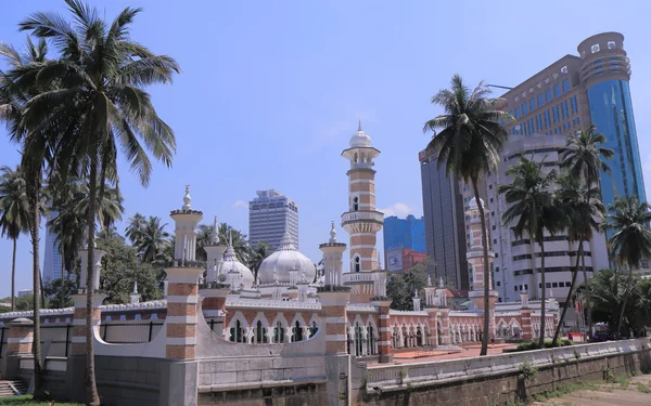 Moschea Masjid Jamek Kuala Lumpur — Foto Stock