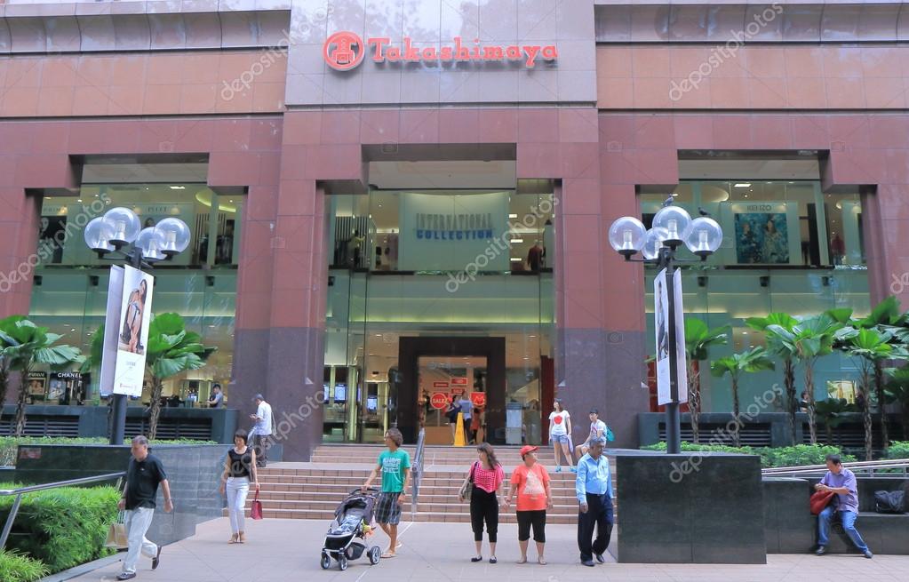 Takashimaya Shopping Mall Orchard Road Singapore Stock Editorial