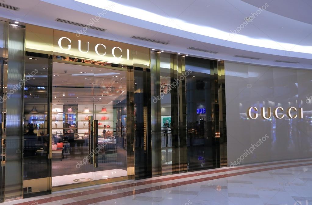 KUALA LUMPUR MALAYSIA - 25 May, 2014:GUCCI shop at SURIA KLCC.GUCCI is an Italian fashion and leather goods brand founded by Guccio Gucci in 1921.