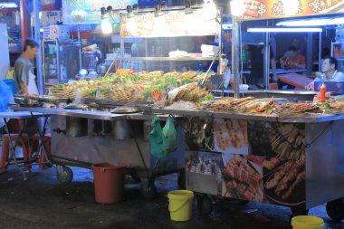 Deniz ürünleri Barbekü restaurant Kuala Lumpur Malasia