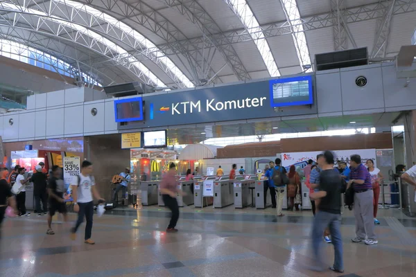 Станция КТМ в Центральном Куала-Лумпуре — стоковое фото