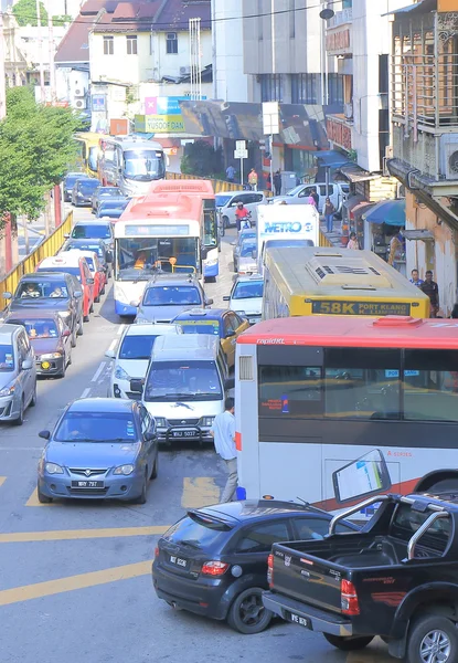 Korki Jam Kuala Lumpur — Zdjęcie stockowe