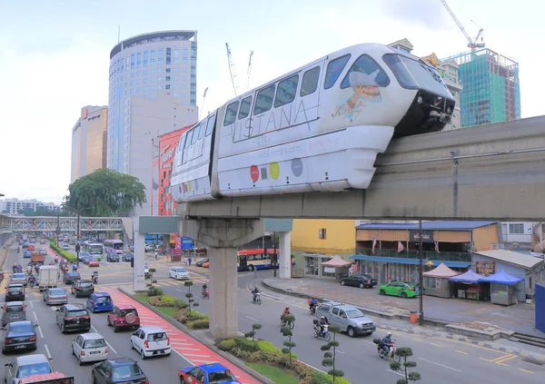 Traffico ingorgo Kuala Lumpur — Foto Stock