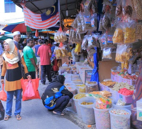 Chaw kit lokaler markt kuala lumpur malaysien — Stockfoto