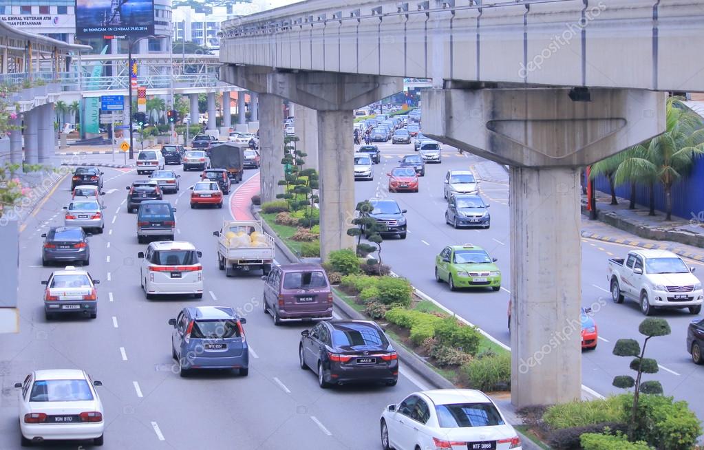 Traffic Jam Kuala Lumpur - Stock Editorial Photo ...