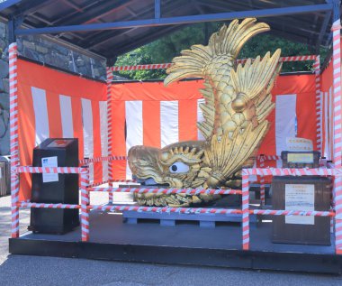 Golden Shachihoko Nagoya Kalesi Japonya