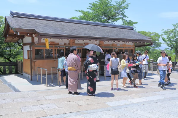 Kiyomizu temple Kyoto Japan — Stockfoto