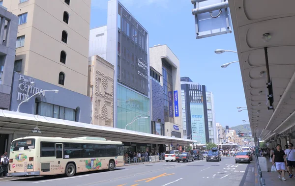 Shopping district Kyoto Japan — Stock Photo, Image