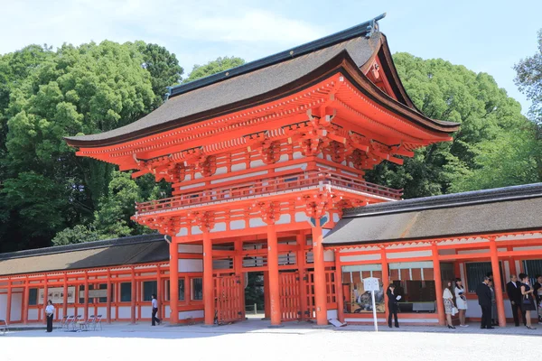 Santuário de Shimogamo Kyoto Japão — Fotografia de Stock