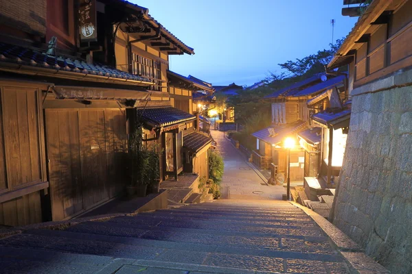 Старые дома Киото — стоковое фото