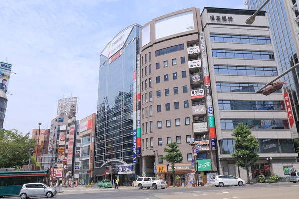 Centrum van de stad Kobe Sannomiya Japan — Stockfoto