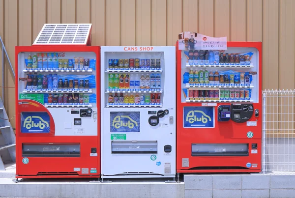 Японский автомат с напитками — стоковое фото