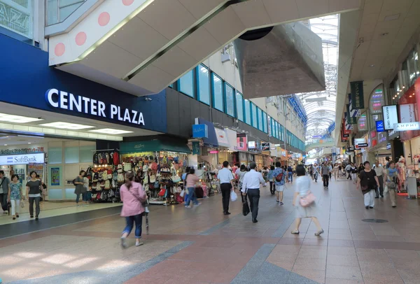 Kobe Sannomiya Centro comercial calle arcade Japón —  Fotos de Stock